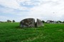 Klövasten i Glemminge, en gigantisk todelt sten, som under sidste istid kom langvejs fra med isen (20110520_0151).