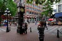 Gastown Steam Clock, Vancouver, Canada.